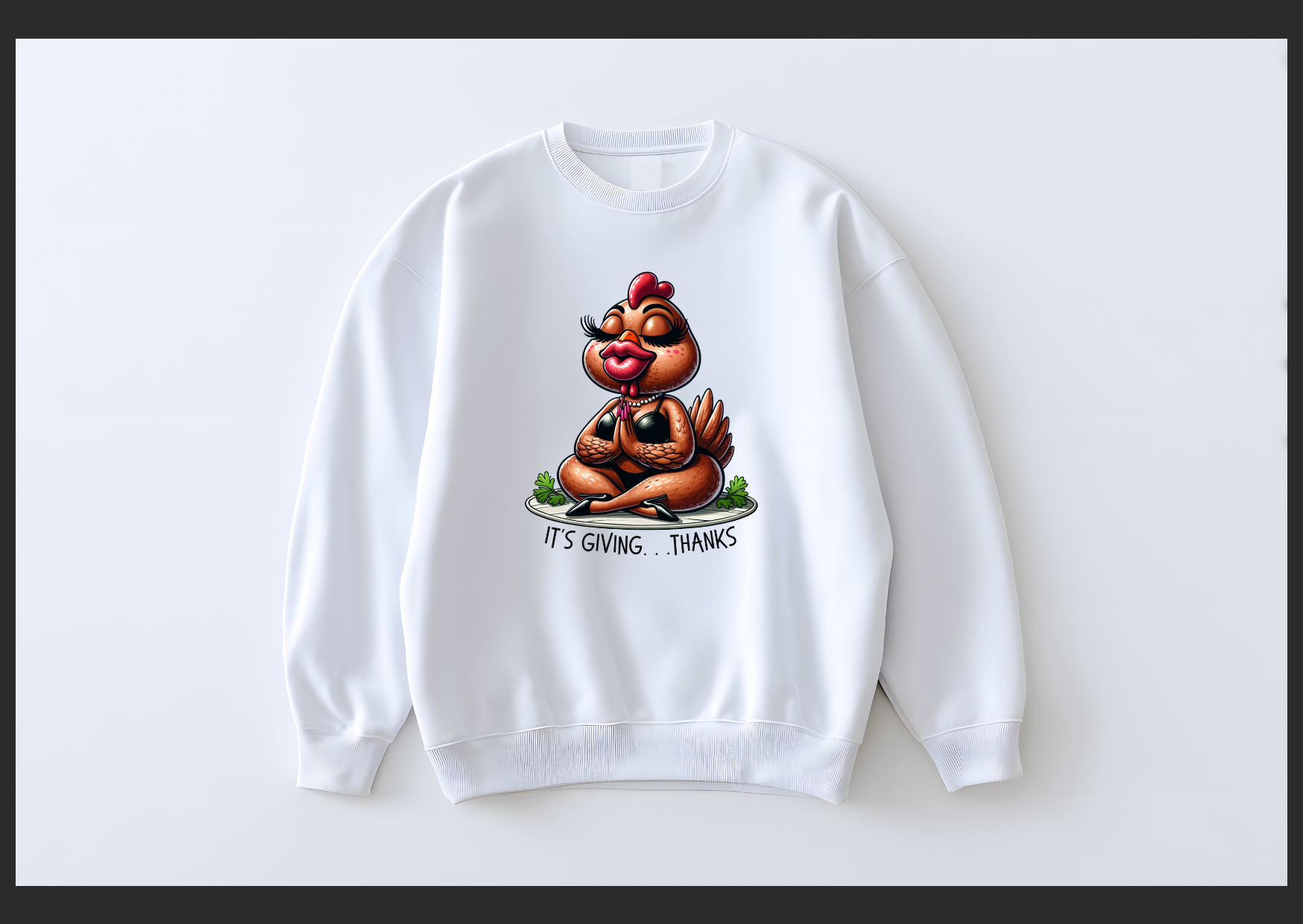 It's Giving Thanks Thanksgiving Sweater