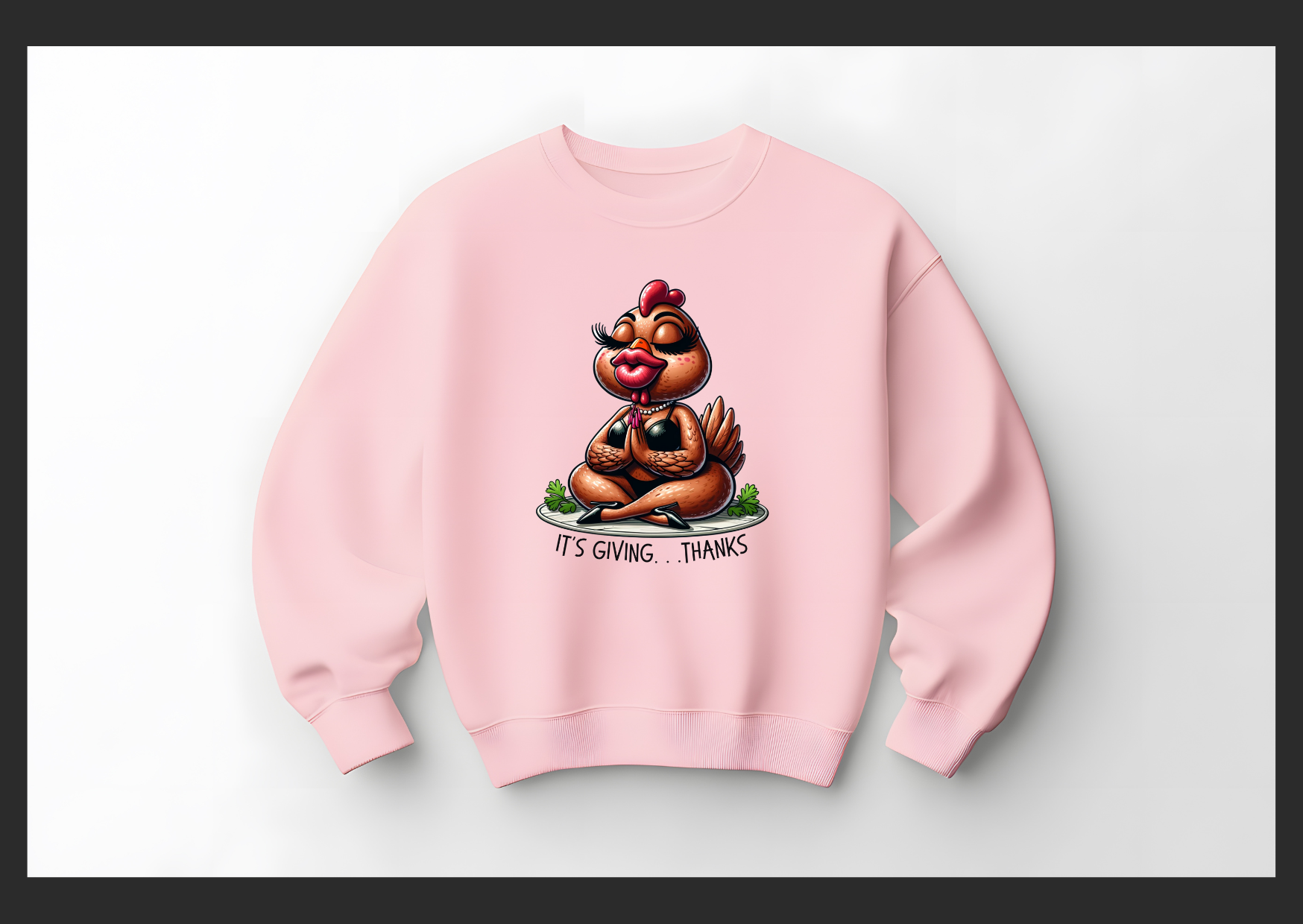 It's Giving Thanks Thanksgiving Sweater