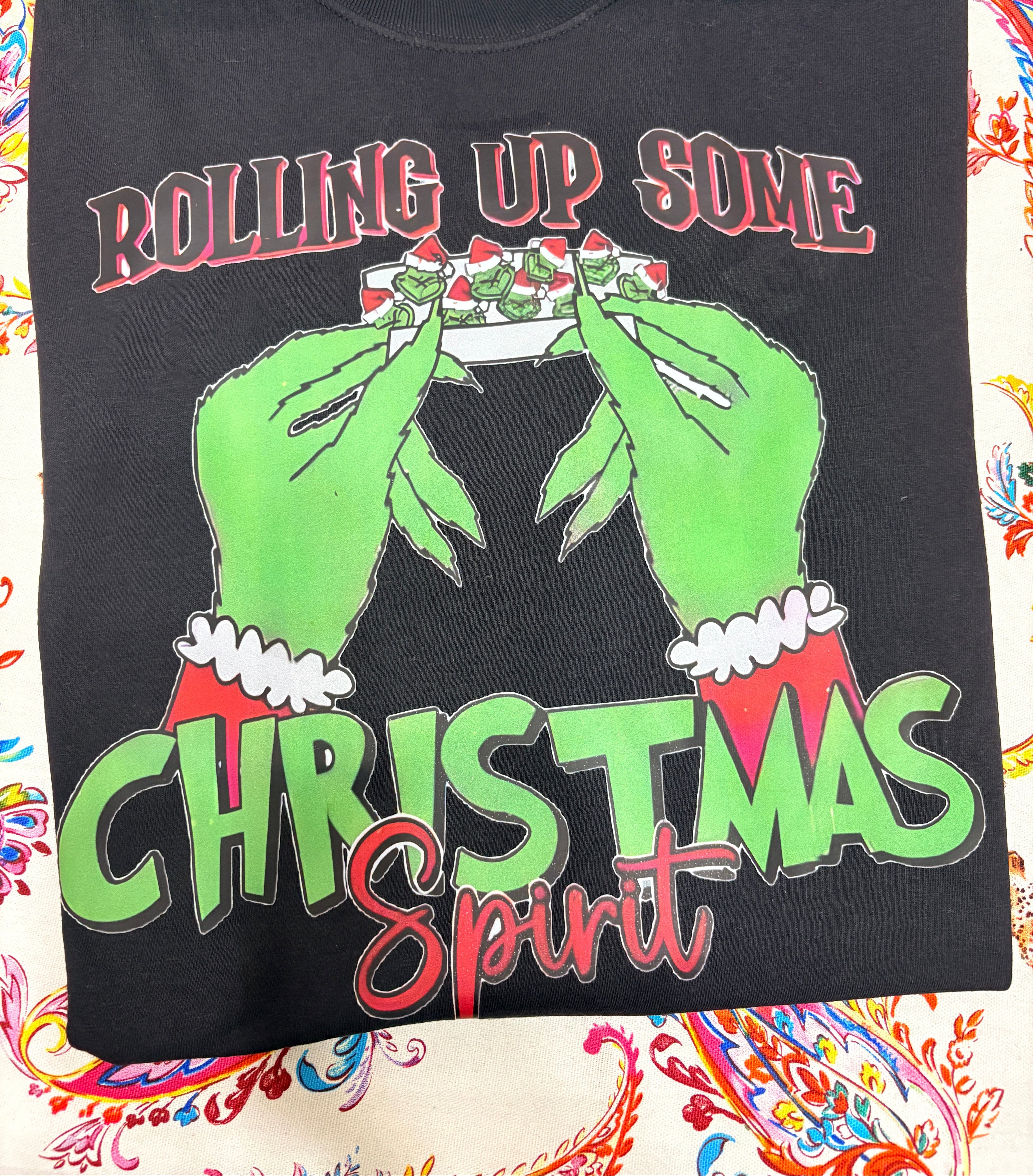 Rolling Up Some Christmas Spirit Tee