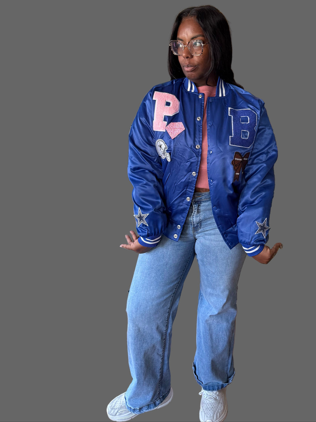 Custom Team Varsity Jacket – Polished Edition