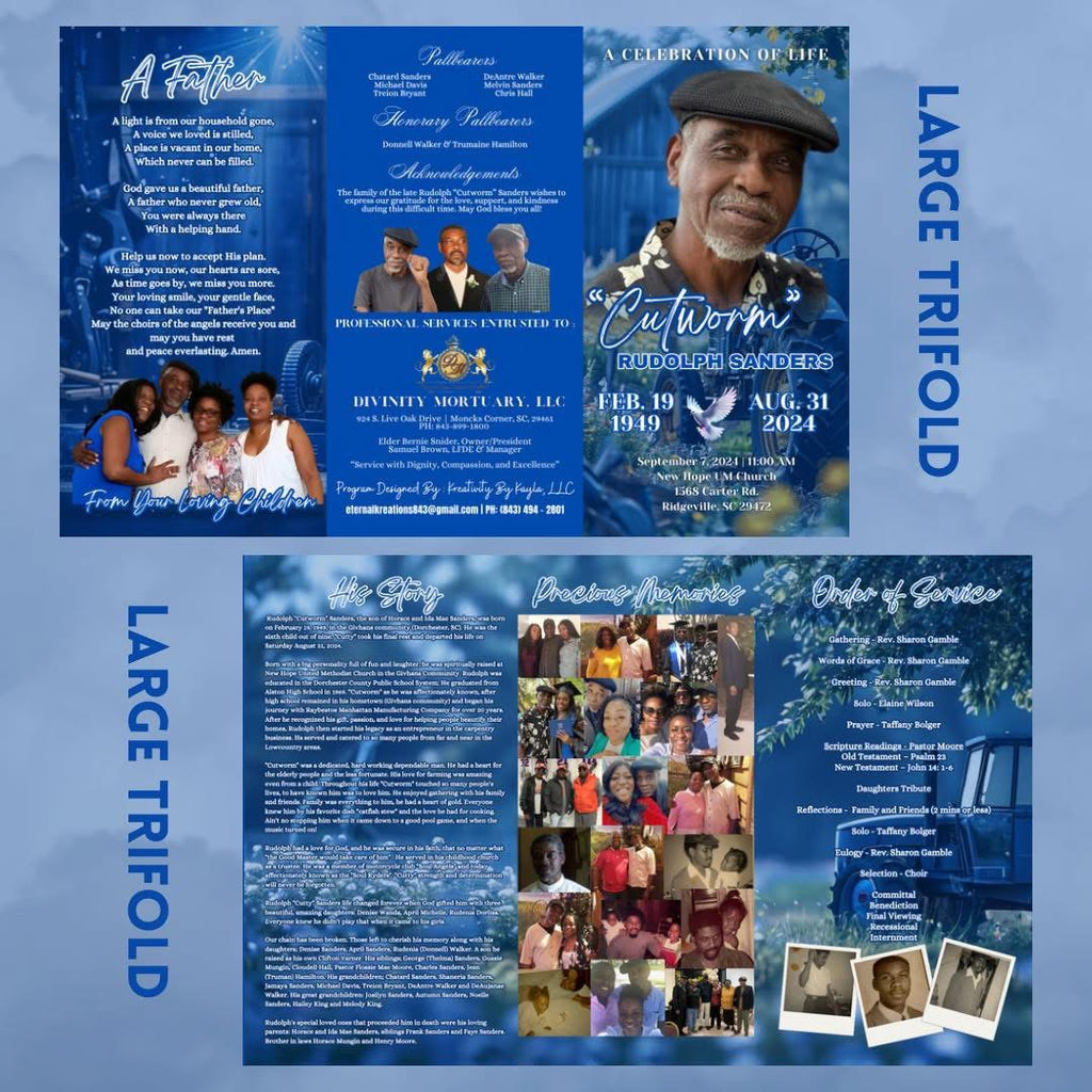 Memorial & Celebration of Life Booklets