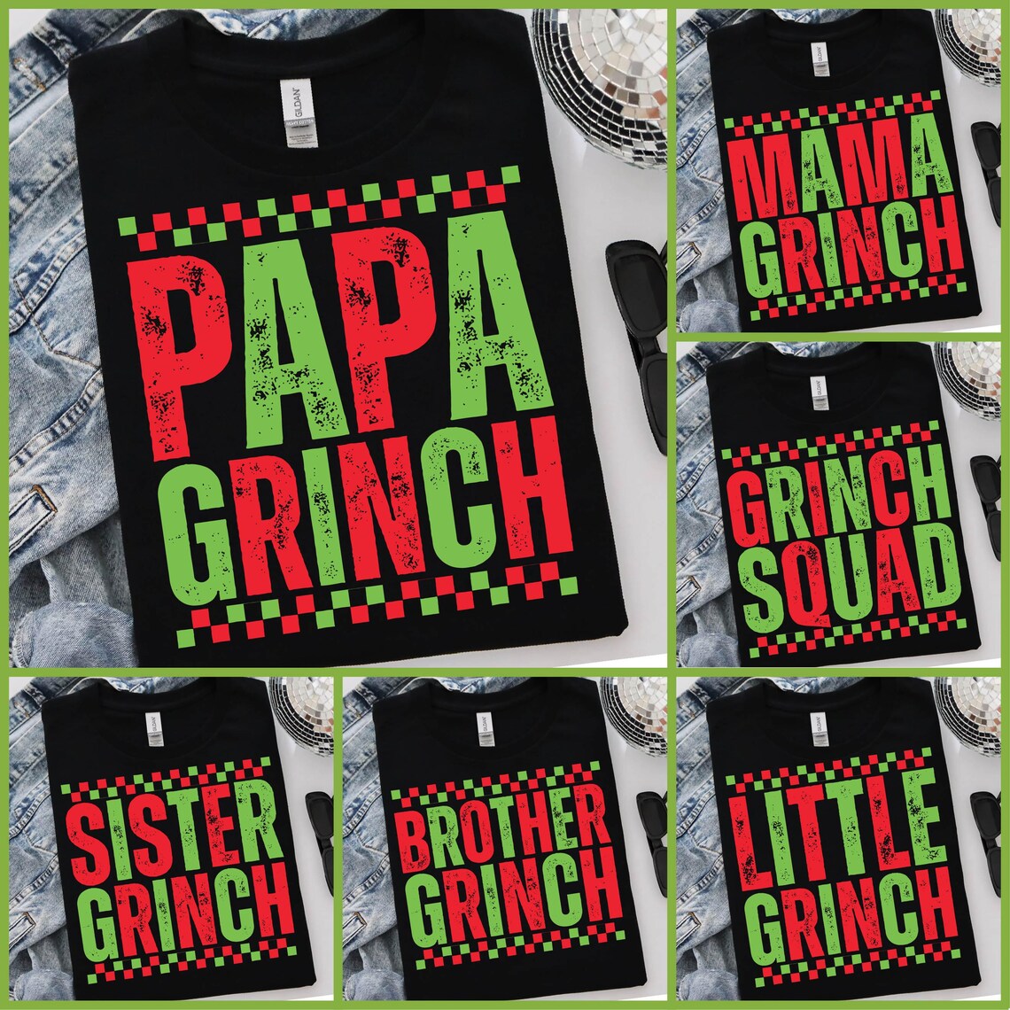 Family & Group Holiday Shirt Packs — Easy Group Orders, One Flat Price!